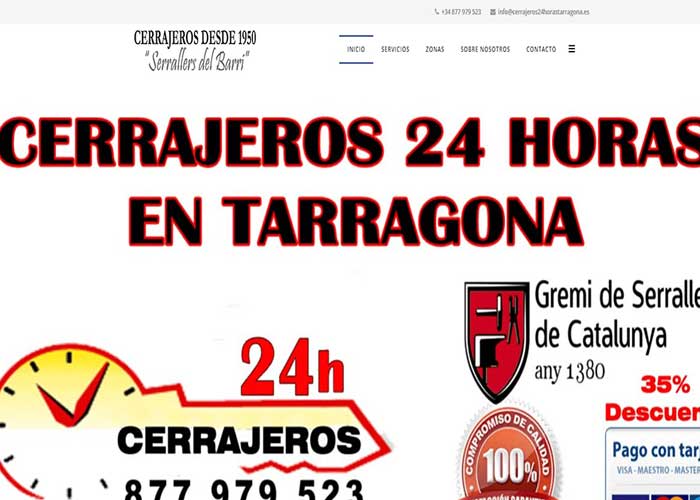 Diseño Web para Cerrajería Image