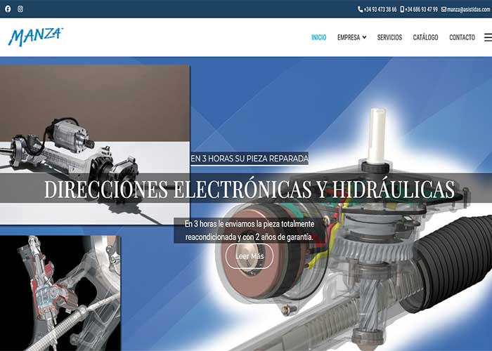 Diseño Web Taller Mecánico Image